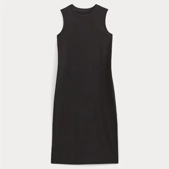 Everlane Black Midi Dress - Picture 5 of 10